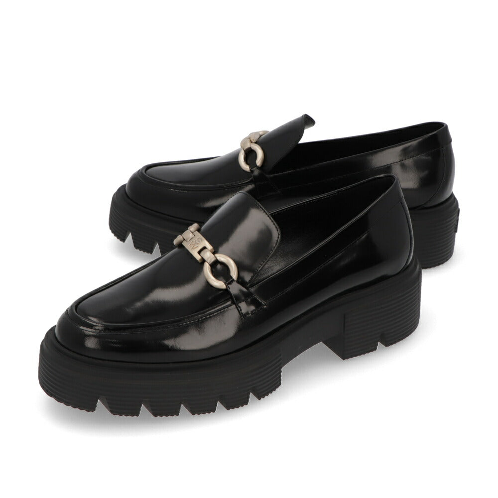 スチュアートワイツマン STUART WEITZMAN シューズ レザーシューズ レディース NOLITA SW SGNATRE LF ブラック ボルドー パテントレザー 厚底ローファー 無地 シンプル ロゴ  ローファー SG816