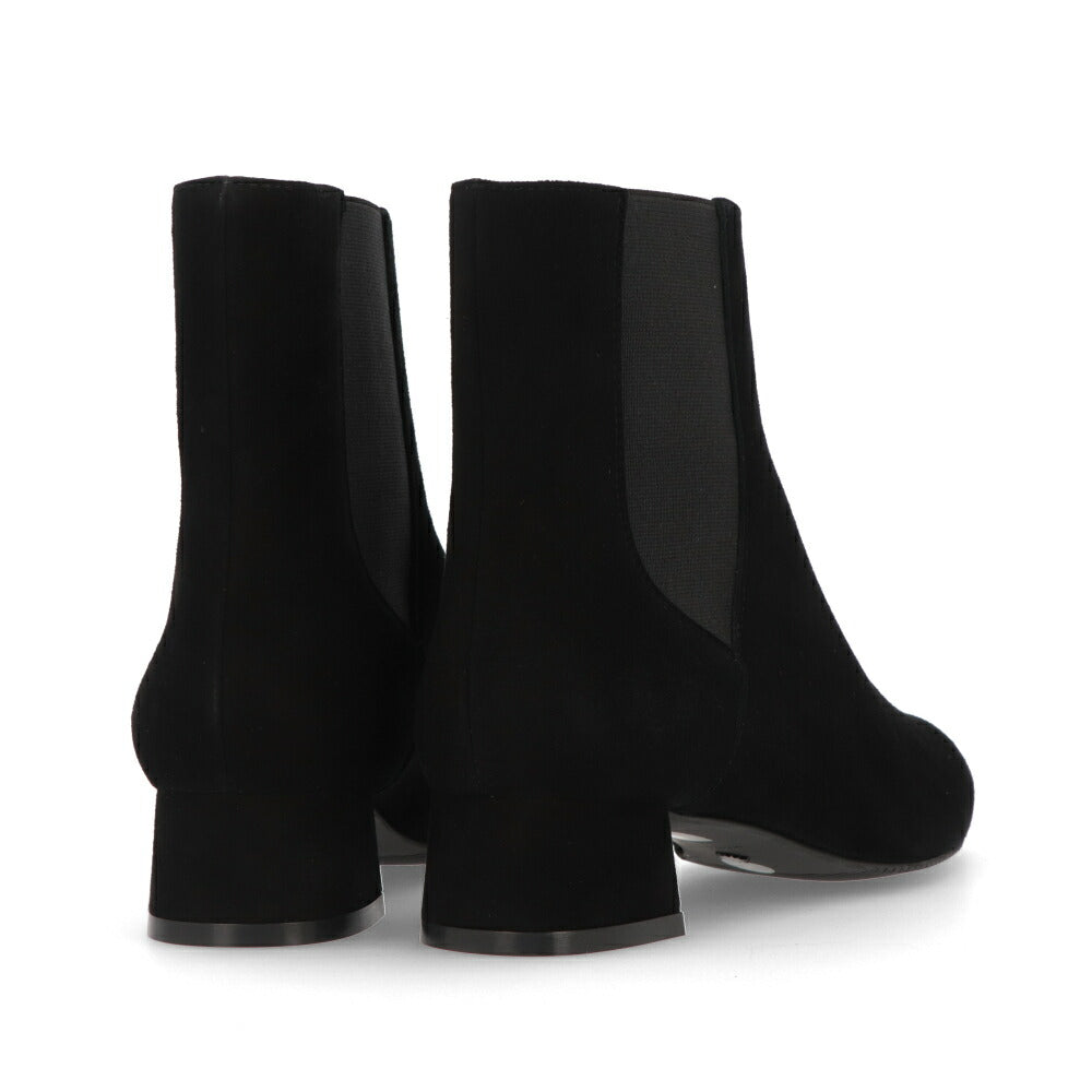 スチュアートワイツマン STUART WEITZMAN シューズ ブーツ レディース ブラック スエード サイドゴアブーツ ヒールあり ローヒール ショートブーツ SG848