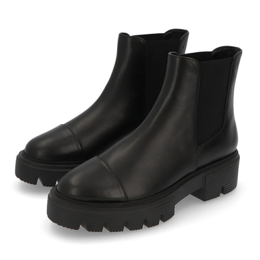 スチュアートワイツマン STUART WEITZMAN シューズ ブーツ レディース NOLITA CHELSEA BOOTIE ブラック パテントレザー 厚底ブーツ 無地 シンプル ロゴ ショートブーツ SH279