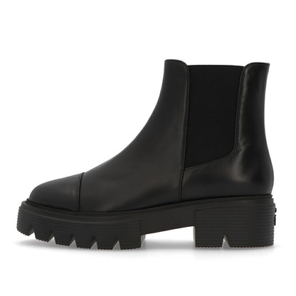スチュアートワイツマン STUART WEITZMAN シューズ ブーツ レディース NOLITA CHELSEA BOOTIE ブラック パテントレザー 厚底ブーツ 無地 シンプル ロゴ ショートブーツ SH279
