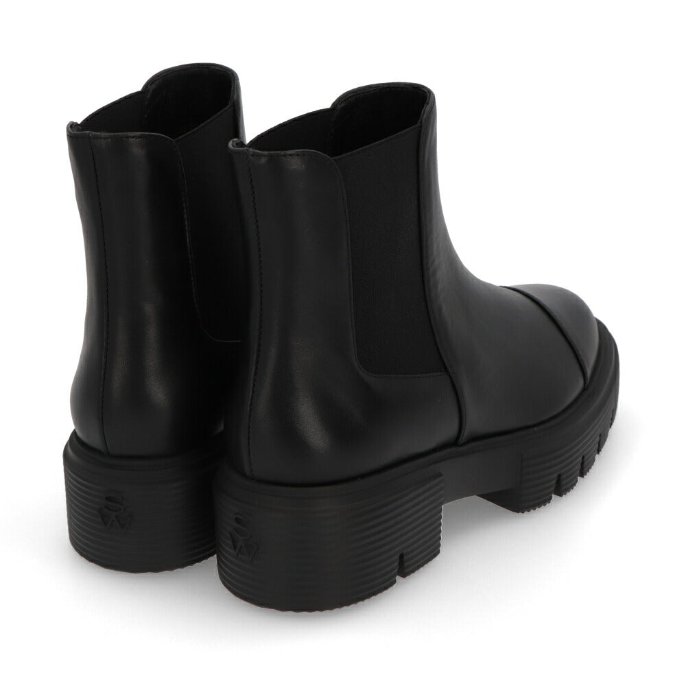 スチュアートワイツマン STUART WEITZMAN シューズ ブーツ レディース NOLITA CHELSEA BOOTIE ブラック パテントレザー 厚底ブーツ 無地 シンプル ロゴ ショートブーツ SH279