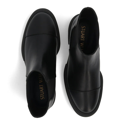 スチュアートワイツマン STUART WEITZMAN シューズ ブーツ レディース NOLITA CHELSEA BOOTIE ブラック パテントレザー 厚底ブーツ 無地 シンプル ロゴ ショートブーツ SH279