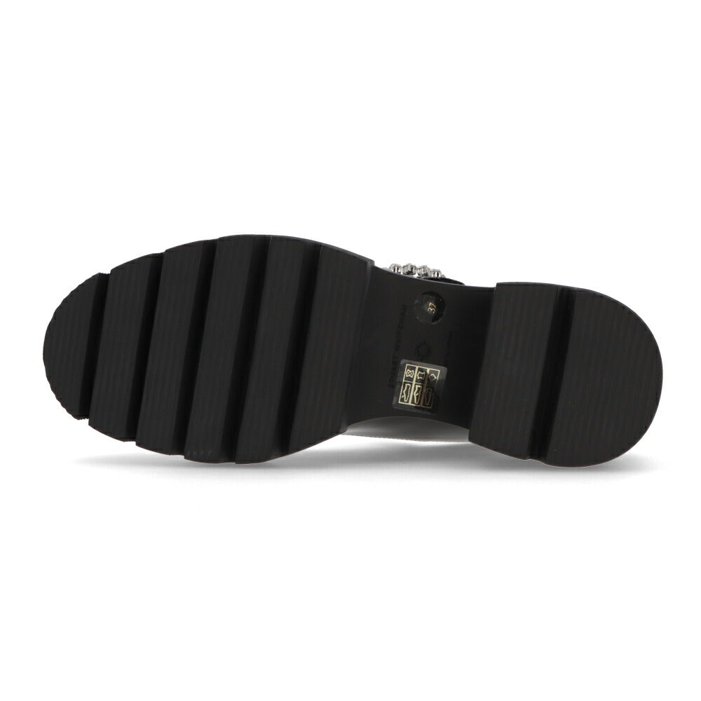 スチュアートワイツマン STUART WEITZMAN シューズ パンプス レディース SOHO GEM MRYJNE SLG ブラック パテントレザー 厚底 メリージェーン スリングバック ロゴ ヒールあり SH273
