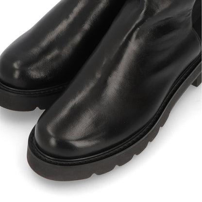 スチュアートワイツマン STUART WEITZMAN シューズ ブーツ レディース 5050 LIFT ブラック レザー レザーシューズ シンプル ロゴ ロングブーツ S0387