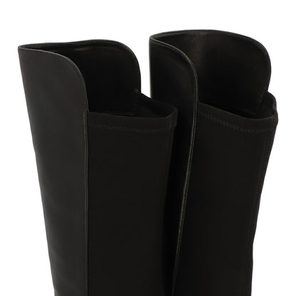スチュアートワイツマン STUART WEITZMAN シューズ ブーツ レディース 5050 LIFT ブラック レザー レザーシューズ シンプル ロゴ ロングブーツ S0387