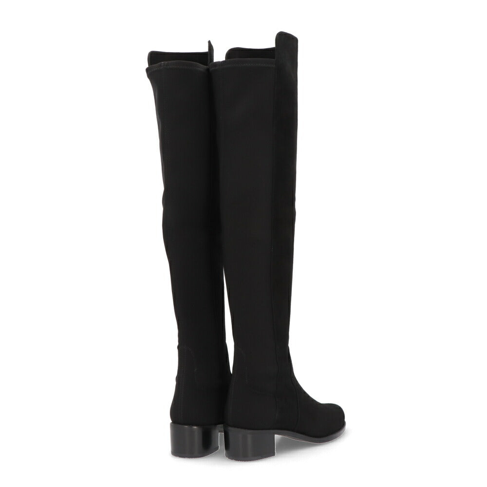 スチュアートワイツマン STUART WEITZMAN シューズ ブーツ レディース RESERVE ブラック スエード レザーシューズ シンプル ヒール ロングブーツ S4464