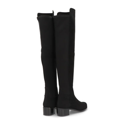 スチュアートワイツマン STUART WEITZMAN シューズ ブーツ レディース RESERVE ブラック スエード レザーシューズ シンプル ヒール ロングブーツ S4464