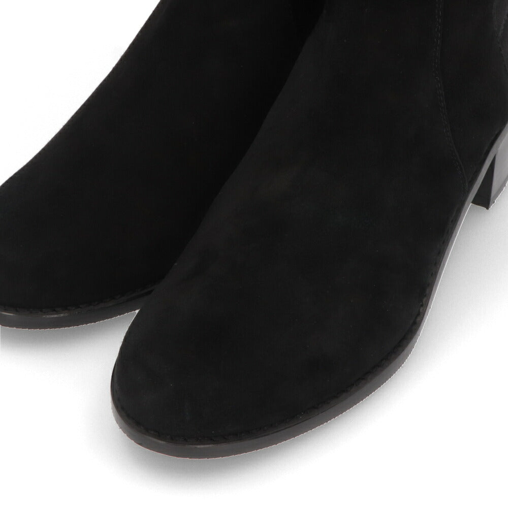 スチュアートワイツマン STUART WEITZMAN シューズ ブーツ レディース RESERVE ブラック スエード レザーシューズ シンプル ヒール ロングブーツ S4464