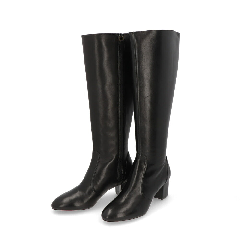 スチュアートワイツマン STUART WEITZMAN シューズ ブーツ レディース YULIANA 60 KNEE-HI ブラック レザー レザーシューズ シンプル 無地 ロングブーツ SC707