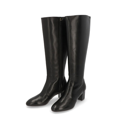 スチュアートワイツマン STUART WEITZMAN シューズ ブーツ レディース YULIANA 60 KNEE-HI ブラック レザー レザーシューズ シンプル 無地 ロングブーツ SC707