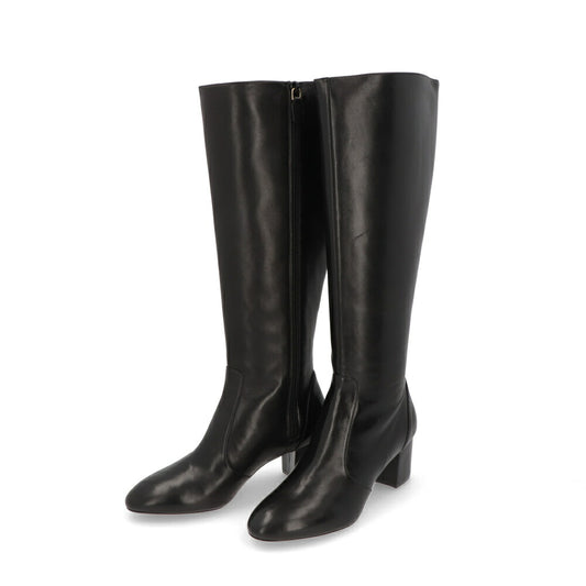 スチュアートワイツマン STUART WEITZMAN シューズ ブーツ レディース YULIANA 60 KNEE-HI ブラック レザー レザーシューズ シンプル 無地 ロングブーツ SC707