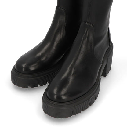 スチュアートワイツマン STUART WEITZMAN シューズ ブーツ レディース SOHOLAND BOOT ブラック レザー リボン レザーシューズ ロゴ ロングブーツ SC731