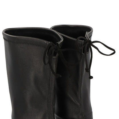 スチュアートワイツマン STUART WEITZMAN シューズ ブーツ レディース SOHOLAND BOOT ブラック レザー リボン レザーシューズ ロゴ ロングブーツ SC731