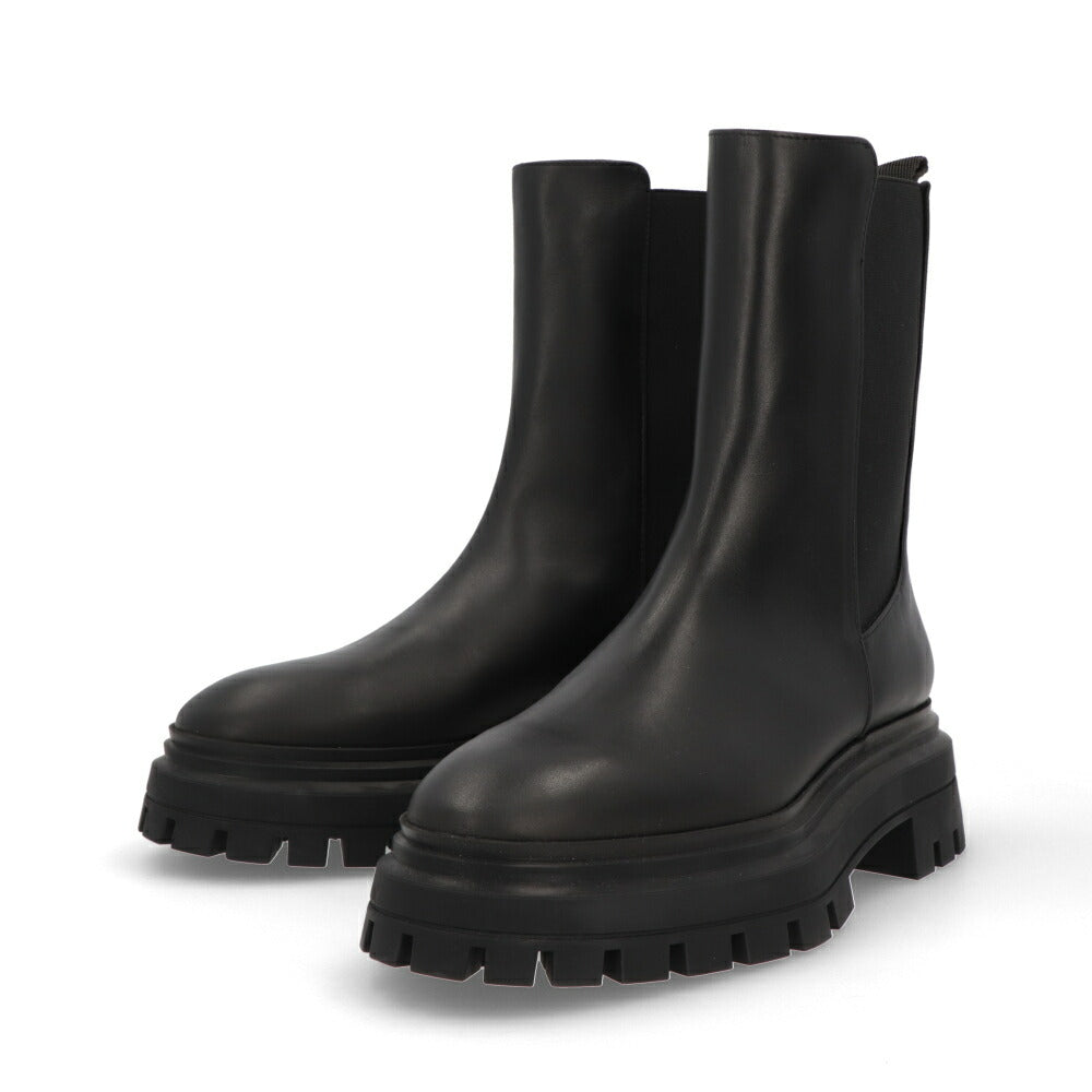 スチュアートワイツマン STUART WEITZMAN シューズ ブーツ レディース BEDFORD BOOTIE ブラック レザー サイドゴアブーツ 厚底ブーツ 無地 シンプル ショートブーツ SC754
