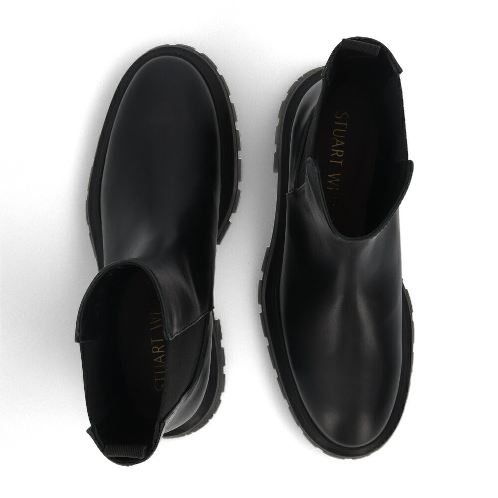 スチュアートワイツマン STUART WEITZMAN シューズ ブーツ レディース BEDFORD BOOTIE ブラック レザー サイドゴアブーツ 厚底ブーツ 無地 シンプル ショートブーツ SC754