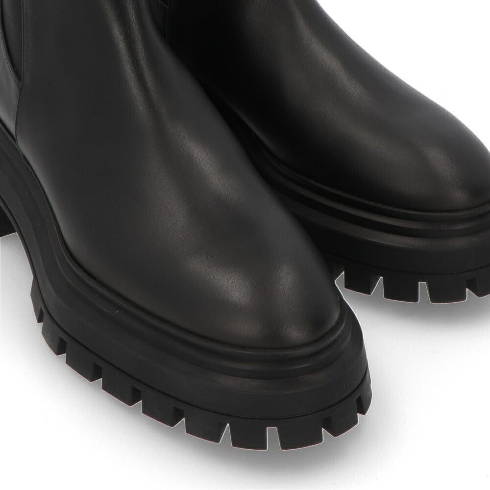 スチュアートワイツマン STUART WEITZMAN シューズ ブーツ レディース BEDFORD BOOTIE ブラック レザー サイドゴアブーツ 厚底ブーツ 無地 シンプル ショートブーツ SC754