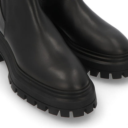 スチュアートワイツマン STUART WEITZMAN シューズ ブーツ レディース BEDFORD BOOTIE ブラック レザー サイドゴアブーツ 厚底ブーツ 無地 シンプル ショートブーツ SC754