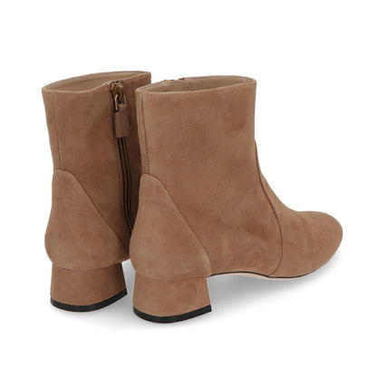 スチュアートワイツマン STUART WEITZMAN シューズ ブーツ レディース VIVIENNE 35 ZIP BTIE ベージュ スエード ヒール シンプル レザーシューズ 無地 ショートブーツ SG844