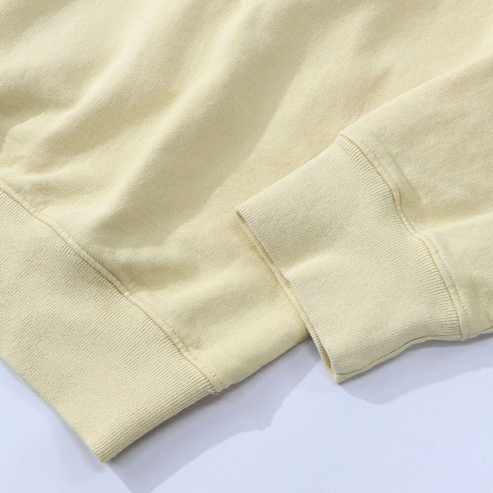 Sporty＆Rich トレーナー イエロー オーバーサイズ 裏起毛