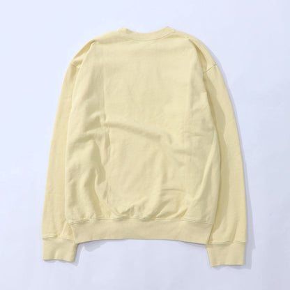 Sporty＆Rich トレーナー イエロー オーバーサイズ 裏起毛