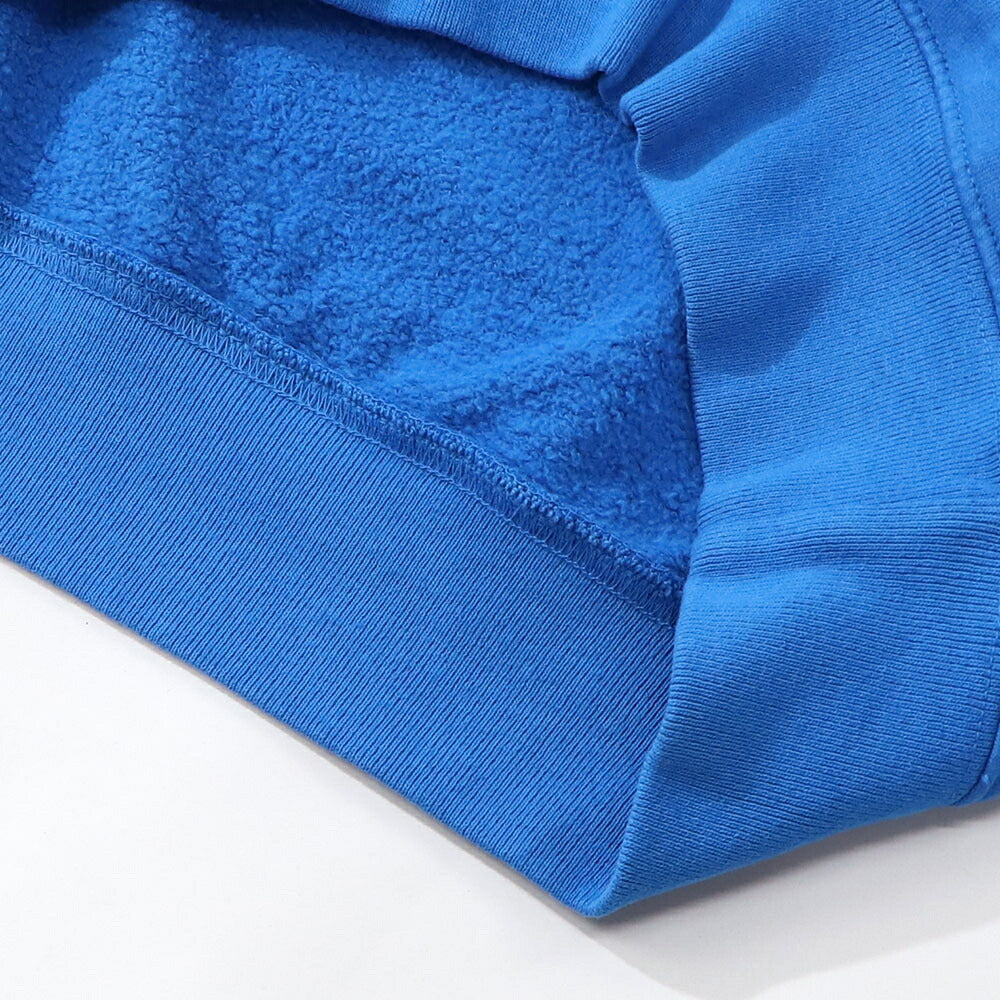 Sporty＆Rich トレーナー ブルー オーバーサイズ 裏起毛