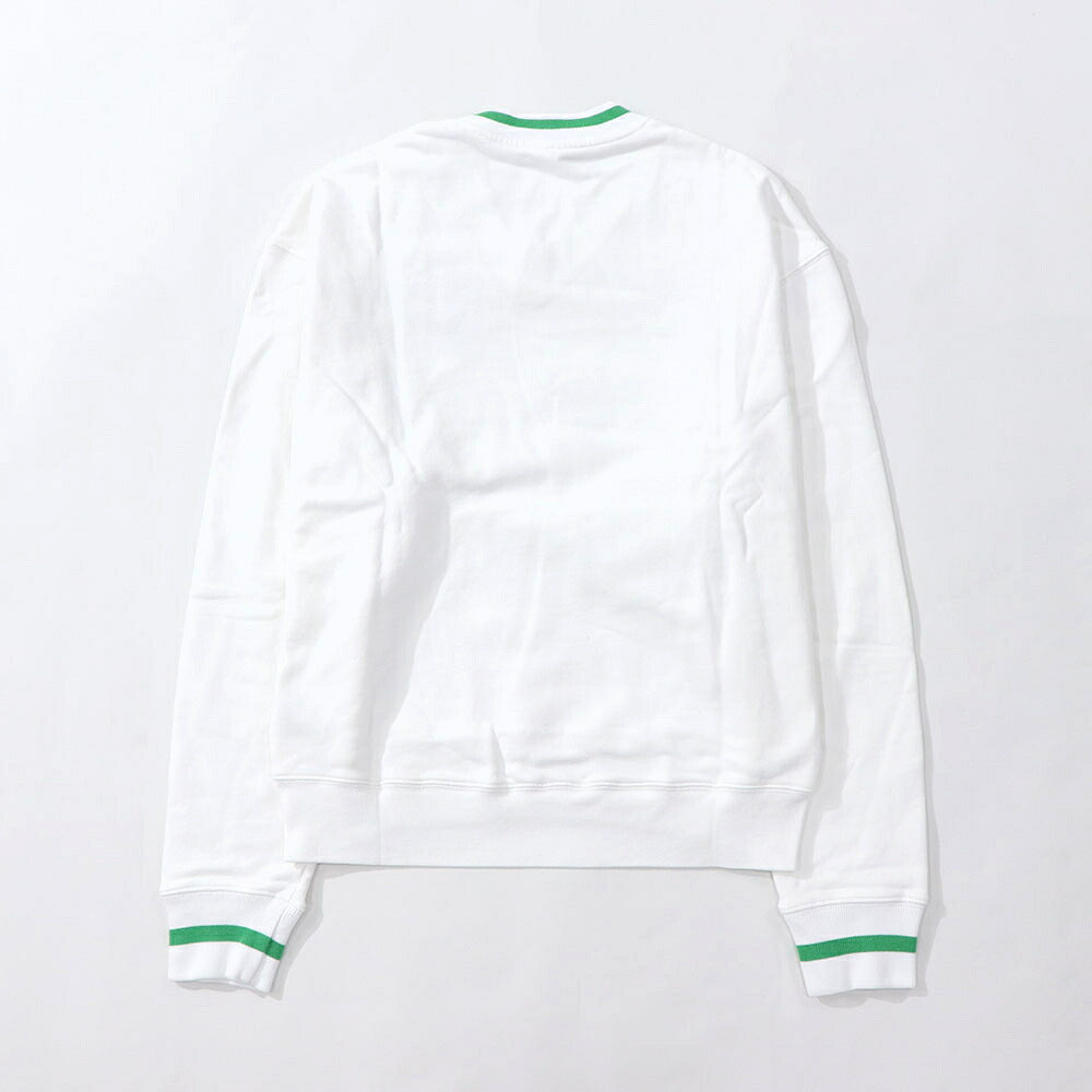 Sporty＆Rich トレーナー ホワイト オーバーサイズ 裏起毛