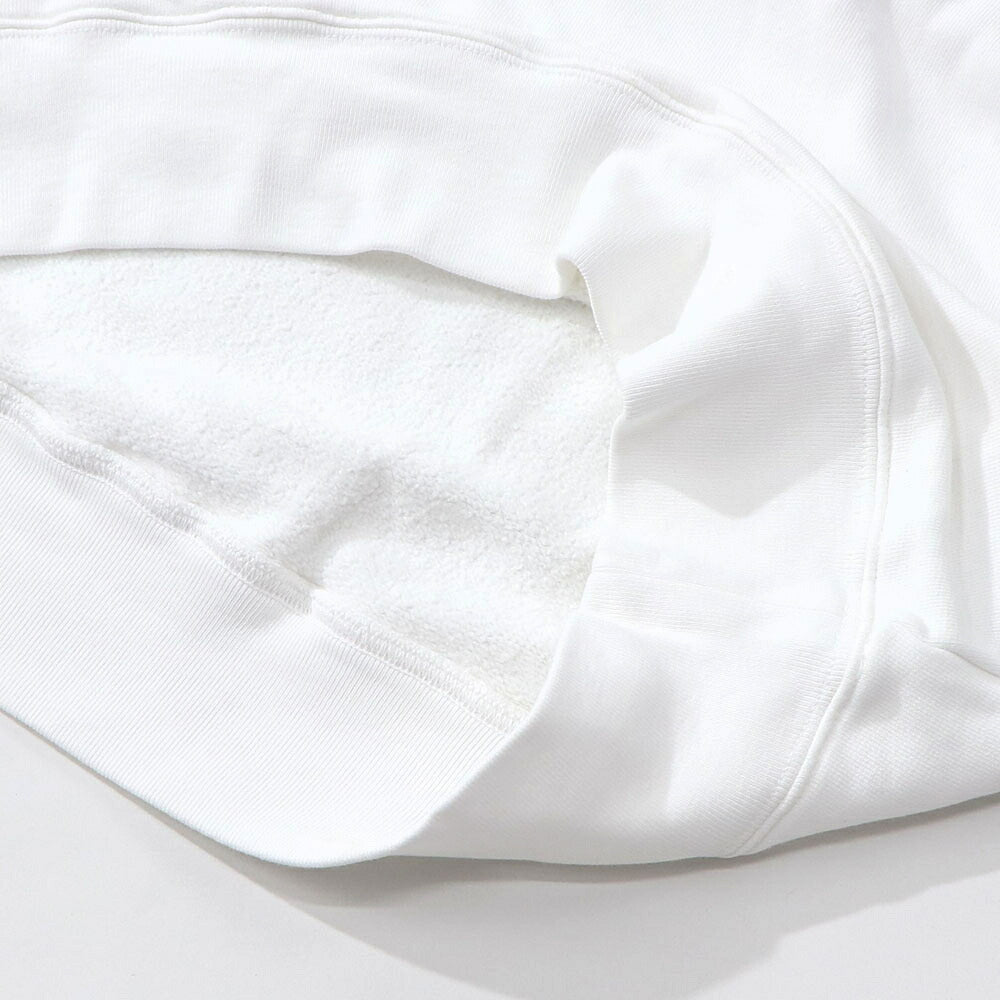 Sporty＆Rich トレーナー ホワイト オーバーサイズ 裏起毛