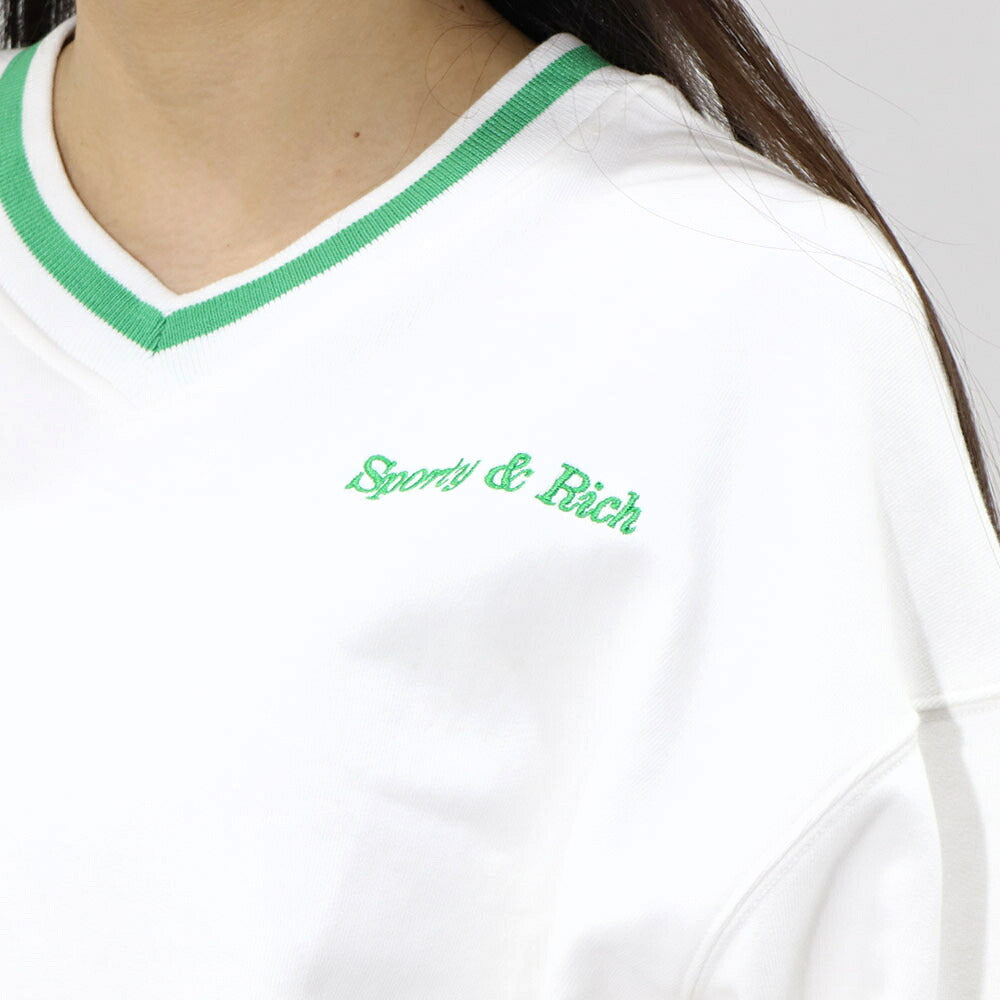 Sporty＆Rich トレーナー プルオーバー ロゴプリント