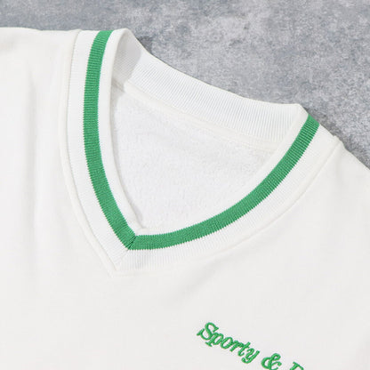 Sporty＆Rich トレーナー プルオーバー ロゴプリント