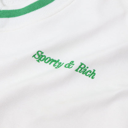 Sporty＆Rich トレーナー プルオーバー ロゴプリント