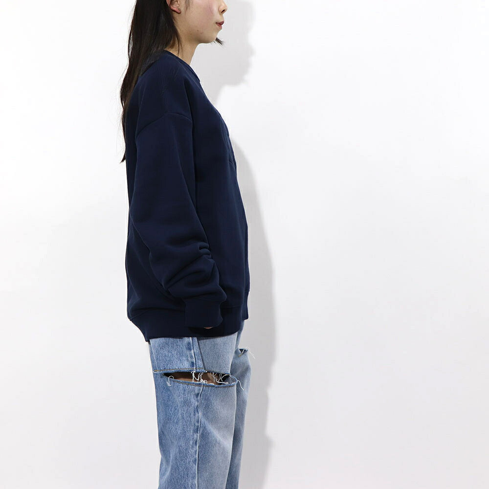 Sporty＆Rich×LACOSTE コラボ トレーナー ロゴプリント