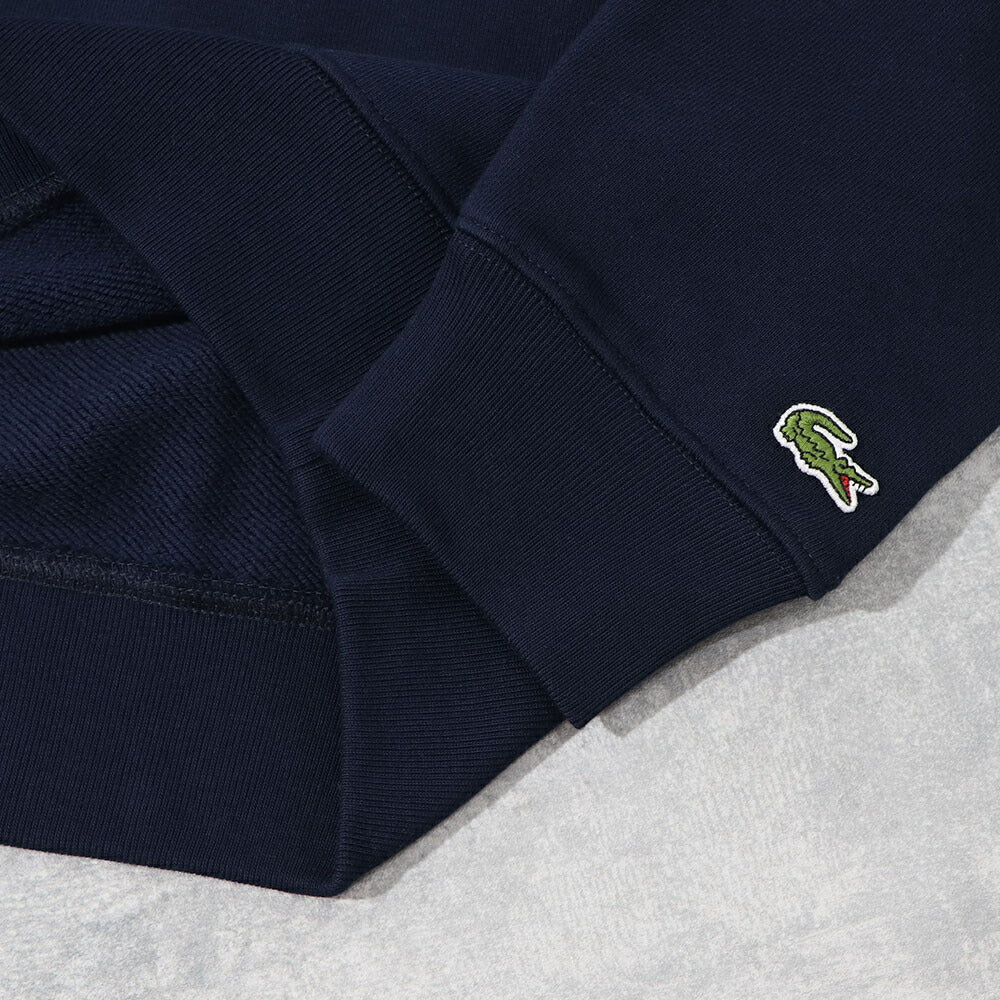 Sporty＆Rich×LACOSTE コラボ トレーナー ロゴプリント
