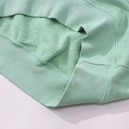 Sporty＆Rich トレーナー ライトグリーン オーバーサイズ 裏起毛