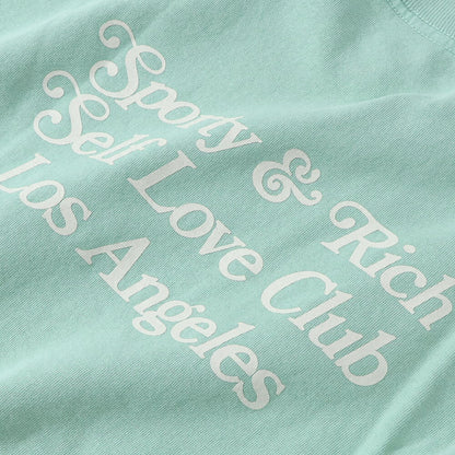 Sporty＆Rich トレーナー ライトグリーン オーバーサイズ 裏起毛