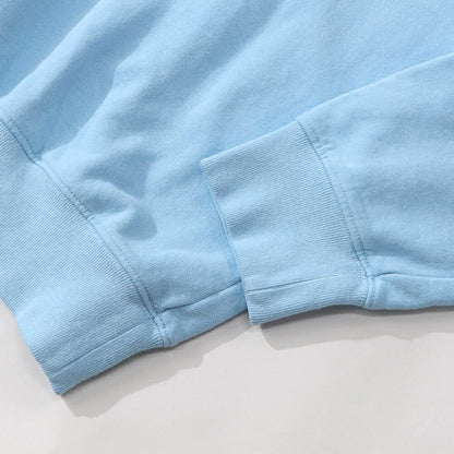 Sporty＆Rich トレーナー ライトブルー オーバーサイズ 裏起毛