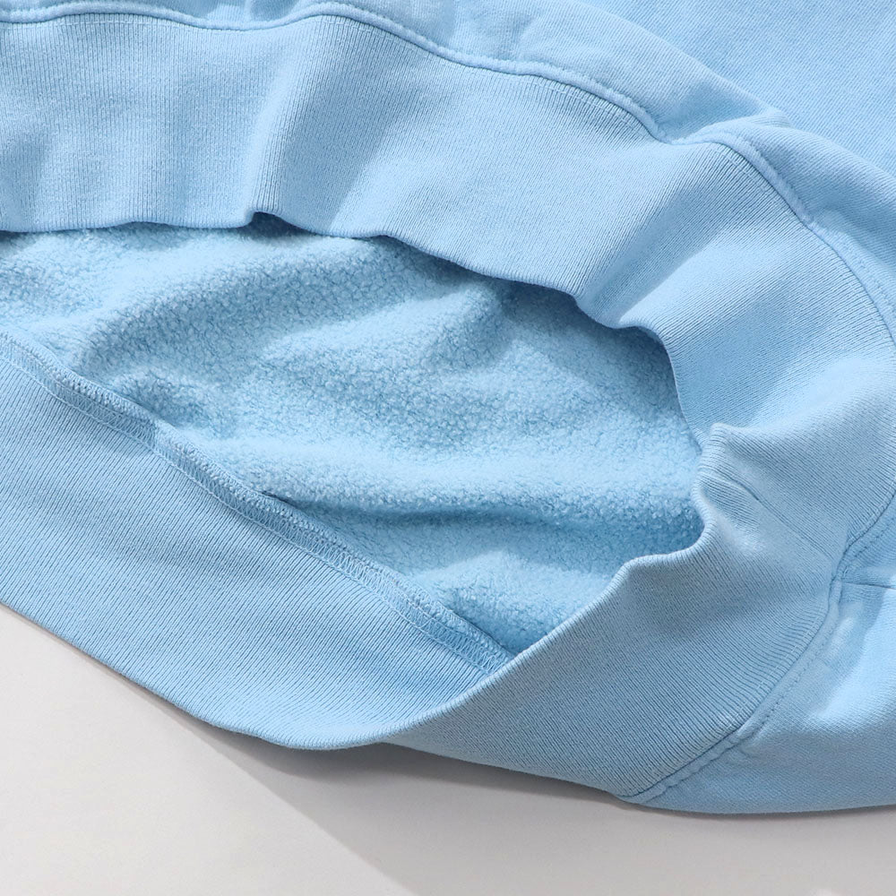 Sporty＆Rich トレーナー ライトブルー オーバーサイズ 裏起毛