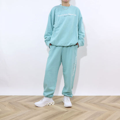 Sporty＆Rich スウェット ライトグリーン オーバーサイズ 裏起毛