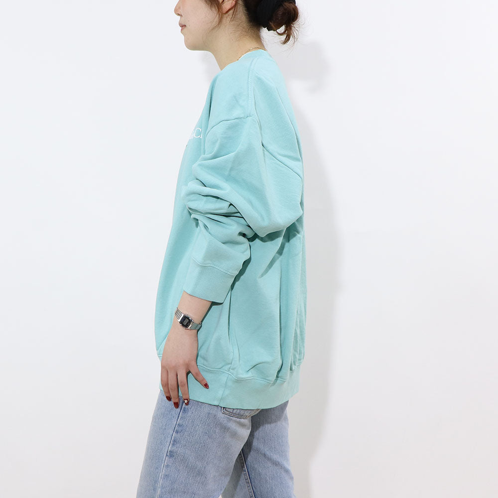 Sporty＆Rich スウェット ライトグリーン オーバーサイズ 裏起毛