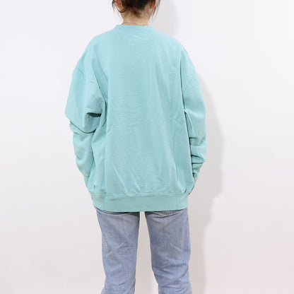 Sporty＆Rich スウェット ライトグリーン オーバーサイズ 裏起毛