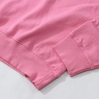 Sporty＆Rich トレーナー ピンク オーバーサイズ 裏起毛