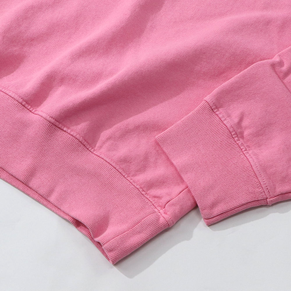 Sporty＆Rich トレーナー ピンク オーバーサイズ 裏起毛