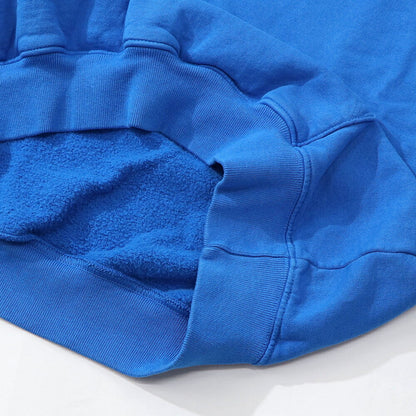 Sporty＆Rich スウェット・トレーナー ブルー フーディー ロゴ