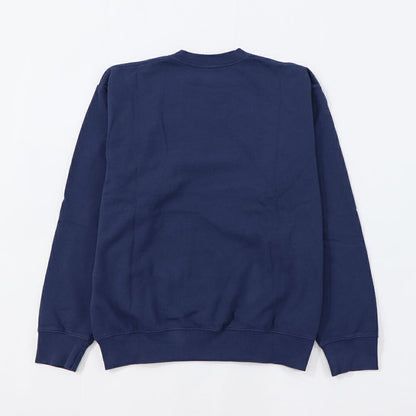 Sporty＆Rich スウェット ネイビー 裏起毛 オーバーサイズ
