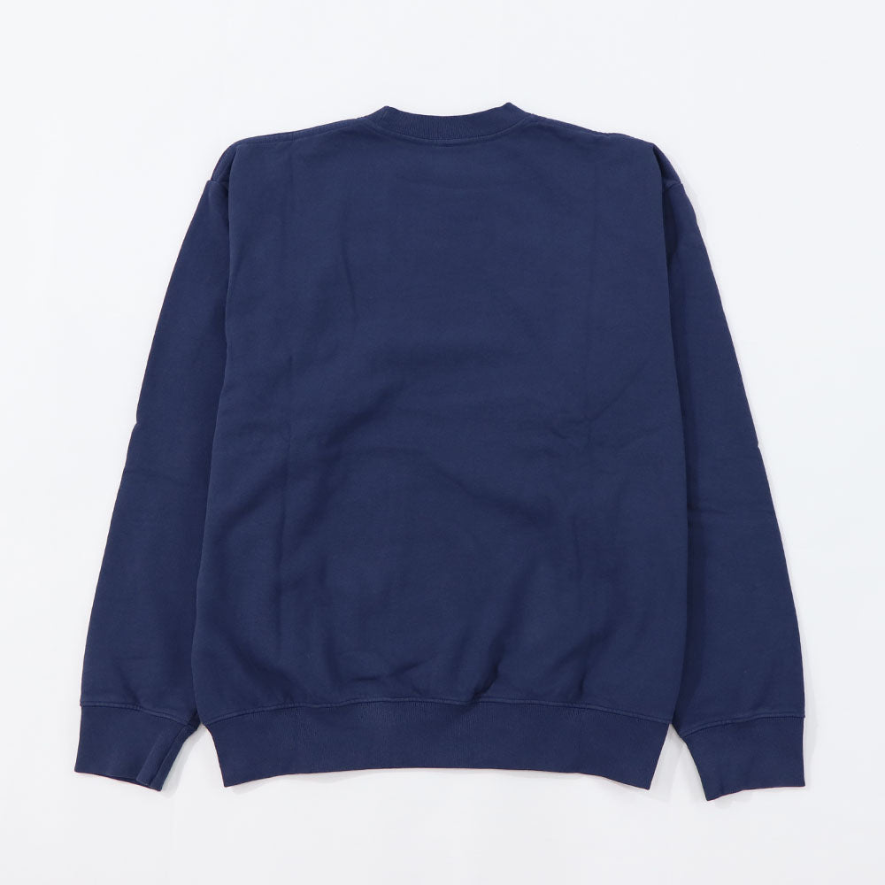 Sporty＆Rich スウェット ネイビー 裏起毛 オーバーサイズ