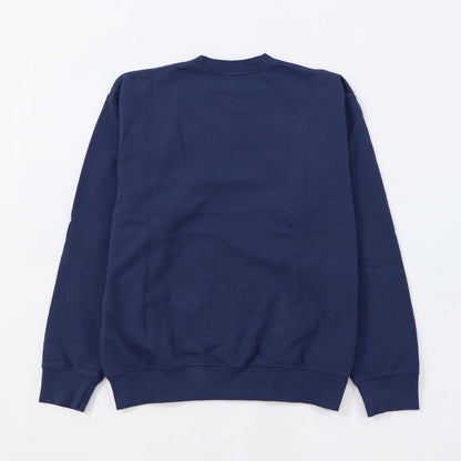 Sporty＆Rich スウェット ネイビー 裏起毛 オーバーサイズ