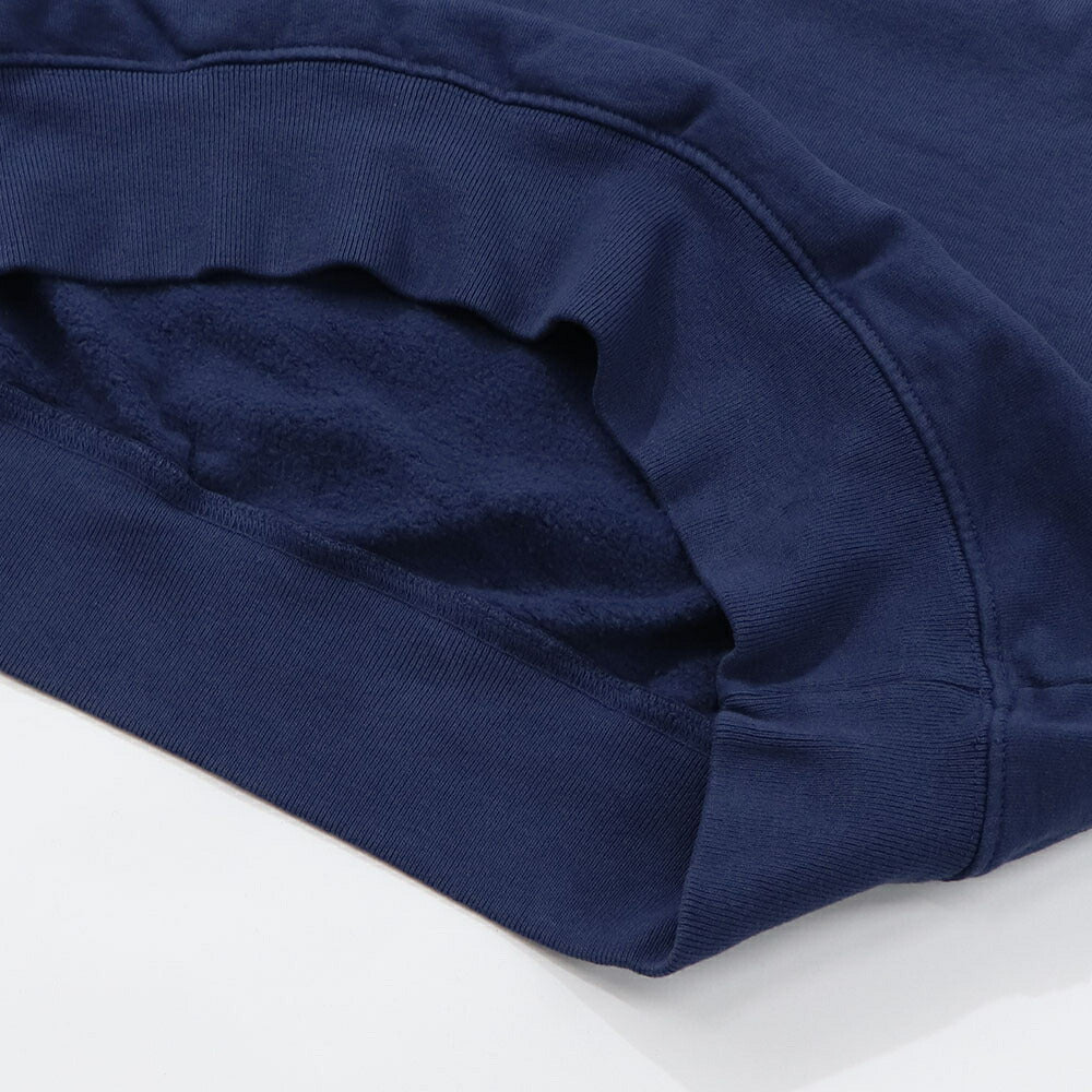 Sporty＆Rich スウェット ネイビー 裏起毛 オーバーサイズ