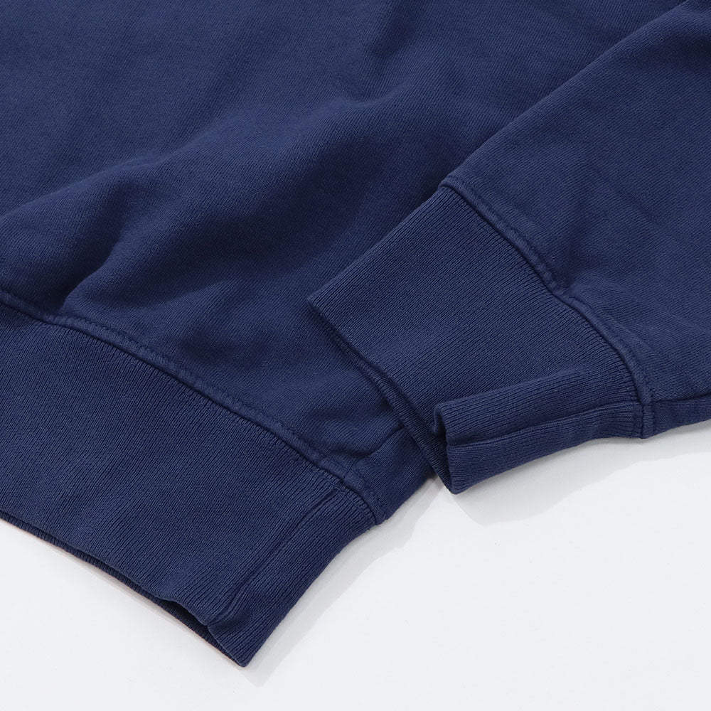 Sporty＆Rich スウェット ネイビー 裏起毛 オーバーサイズ