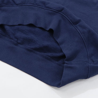 Sporty＆Rich スウェット ネイビー 裏起毛 オーバーサイズ