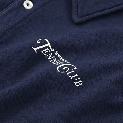 Sporty＆Rich トレーナー ネイビー クロップド丈 裏起毛