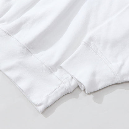 Sporty＆Richトレーナー ホワイト オーバーサイズ ロゴ 裏起毛